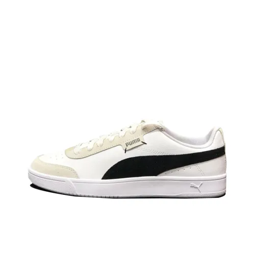 PUMA Court Legend Skateboard Shoes Men Low-Top Black/White