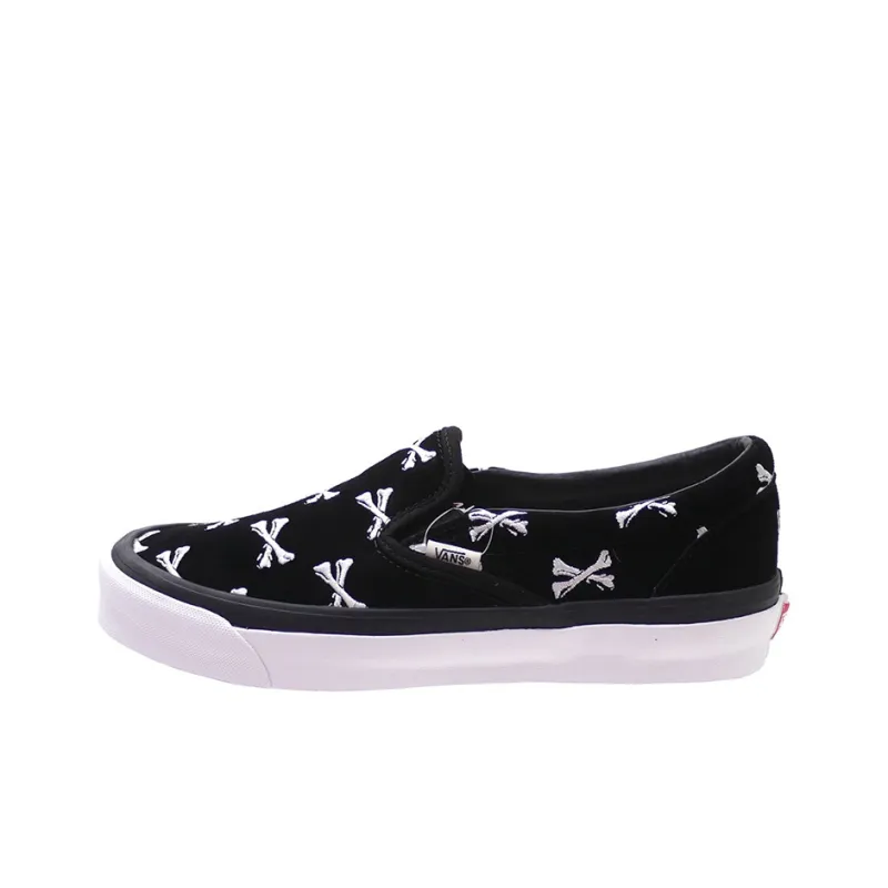 Slip On Wtaps X Og Classic Vans Lx 'Bones Black'-0