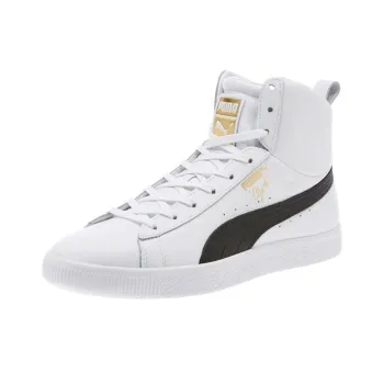 Puma Clyde Mid Core Foil 'White'