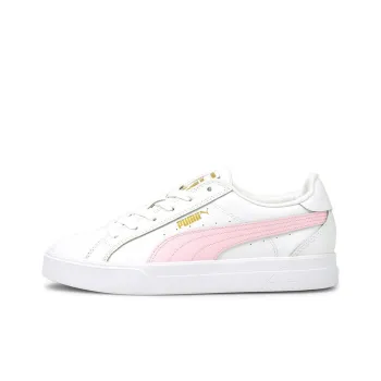 PUMA Smash Ana Lightweight Low-Top Skateboard Shoes Women's White Pink