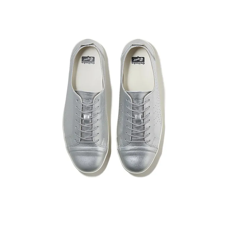 Onitsuka Tiger Colesne Lo Abrasion Resistant Low Top Skateboard Shoes Unisex Silver-2