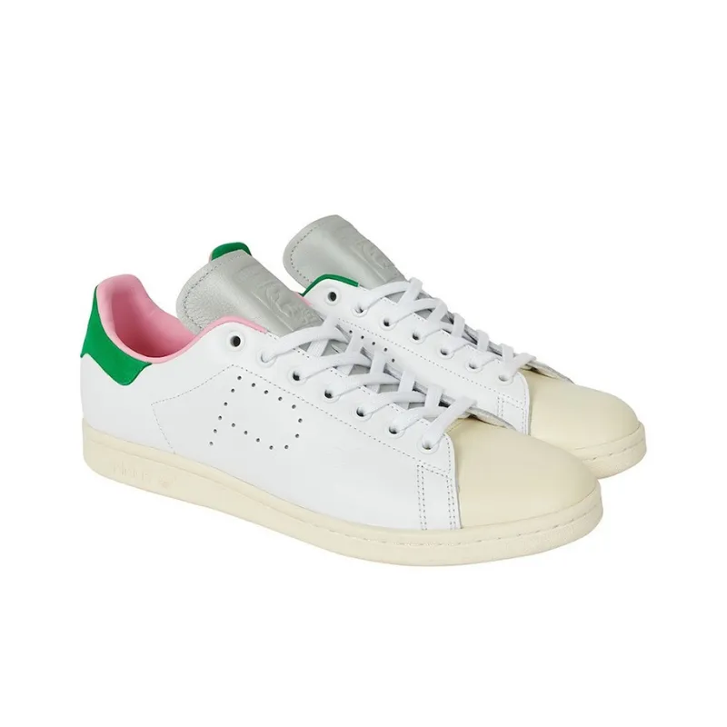 Adidas Originals Palace X Stan Smith 'White Green Pink'-2