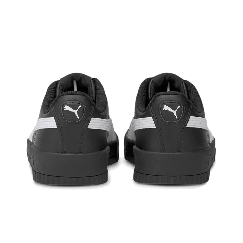PUMA Carina Leather 'Black And White' Women's-3