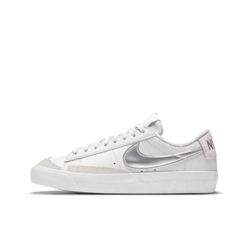 Nike Blazer Low '77 GS 'Platinum Tint Metallic Silver'-0