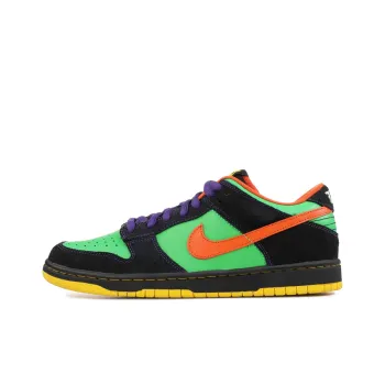 Nike Sb Dunk Low Green Spark Hoop Orange