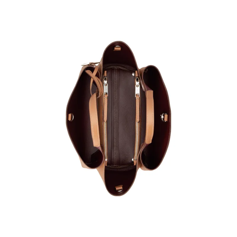 TOD'S Logo Plaque Top Handle Bag-2