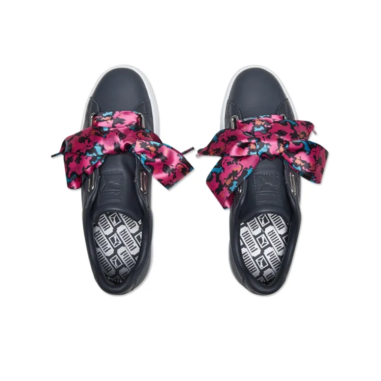 PUMA Basket Heart Wonderland 'Black Pink' Women's-3