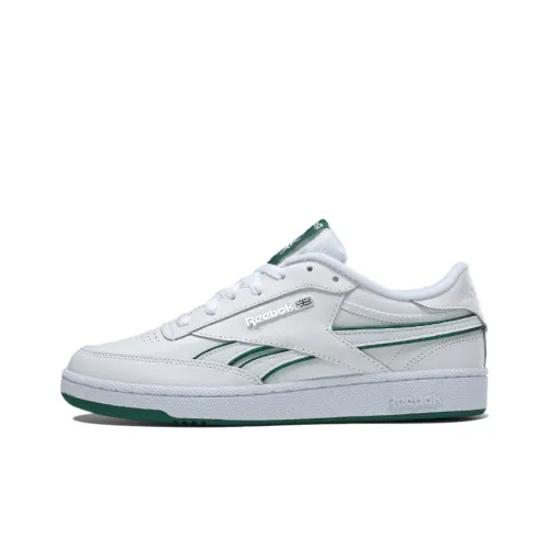 Reebok Club C Skateboard Shoes Men Low-Top White/Green