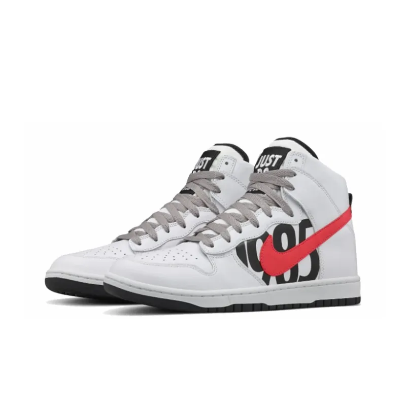 Nike Dunk Lux High Undefeated White Infrared-2