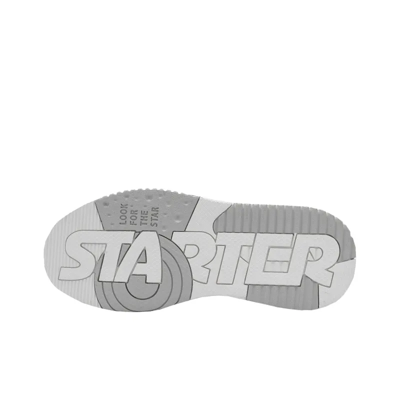 STARTER Vol Sound Wave VOL Collection Water Resistant Slip Resistant Mid Top Skateboard Shoes Women's White-4