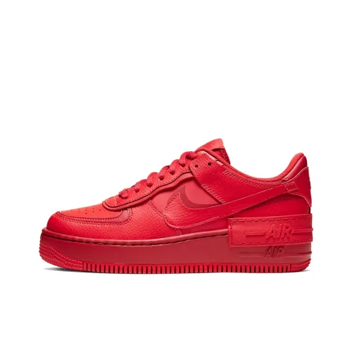 Nike Air Force 1 Low Shadow Triple Red Women's