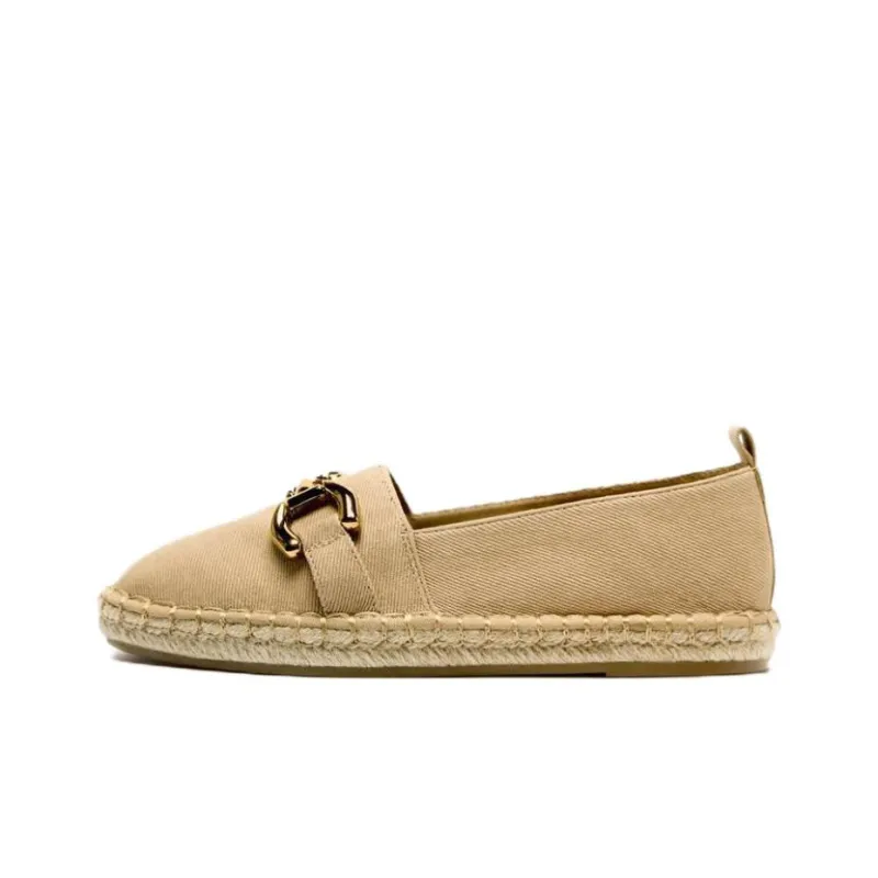 ZARA Espadrilles 3cm Women's Sandy Brown-0