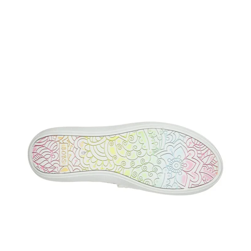 Skechers Bob's B Cute Low Top Sneakers White/Black Women's-3