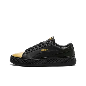 PUMA Smash Platform Lx Black/Gold Women's