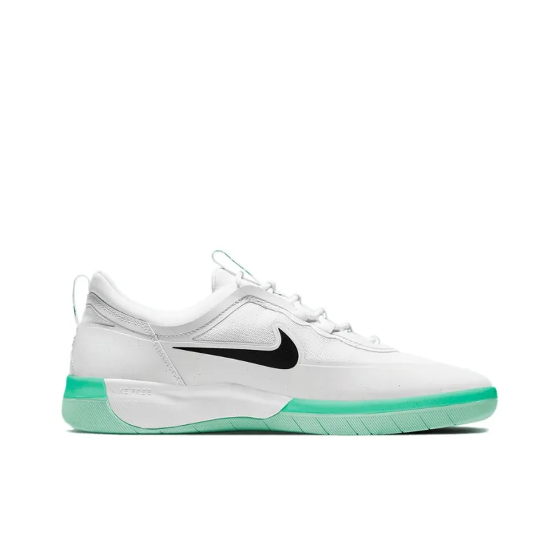 Nike Sb Nyjah Free 2 White Black Green Glow-1