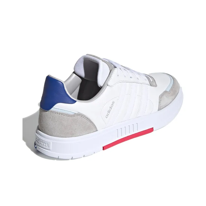 Adidas Neo Courtmaster 'Creamwhite Gray Red'-3