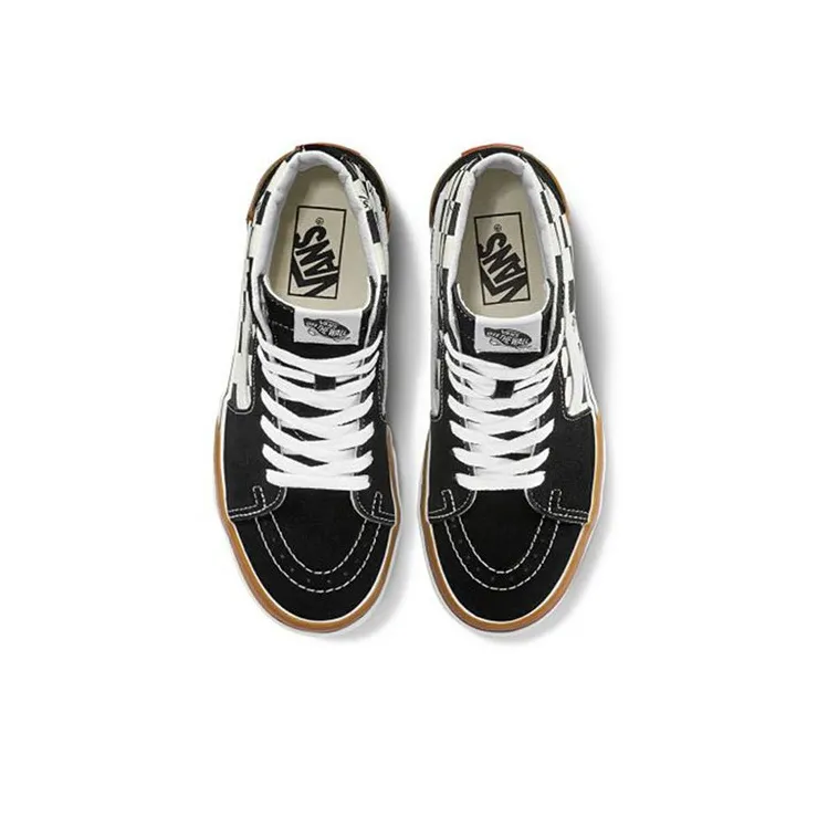 Sk8 Vans Hi Stacked 'Checkerboard'-3