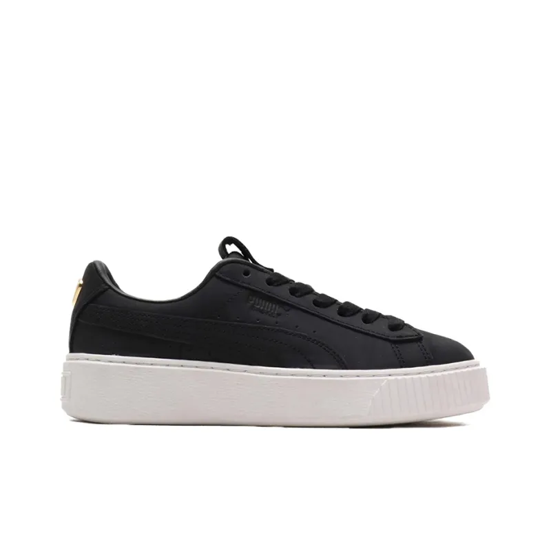 PUMA Platform Premium Logo 'Black White' Women's-1