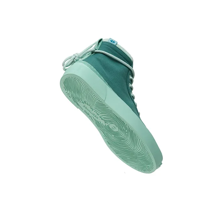 EQLZ EQUALIZER Fault High Skateboard Shoes Unisex Seaweed Color-1