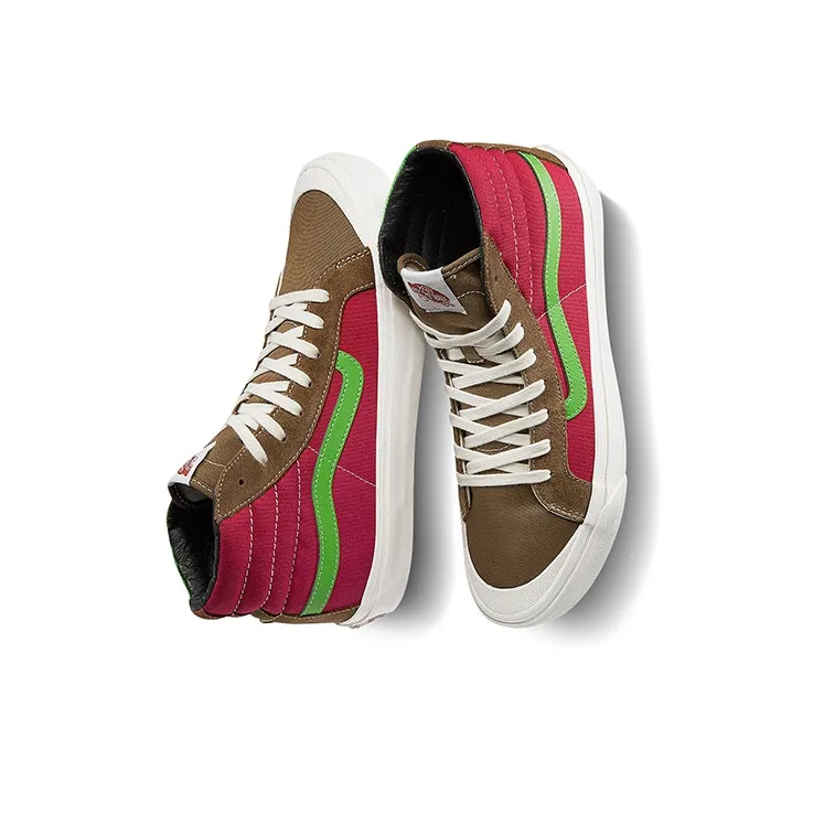 Vans Ua Og Style 138 Lx Redgreen-2