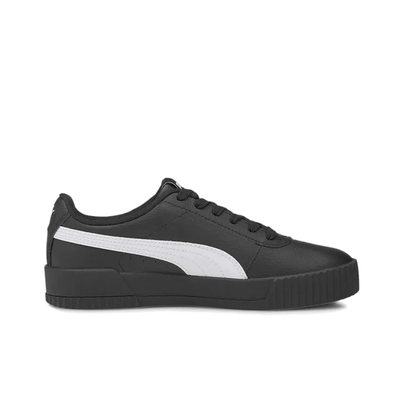 PUMA Carina Leather 'Black And White' Women's-1