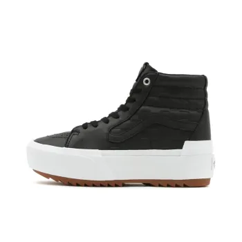 Sk8 Vans Hi Stacked 'Embossed Checkerboard'