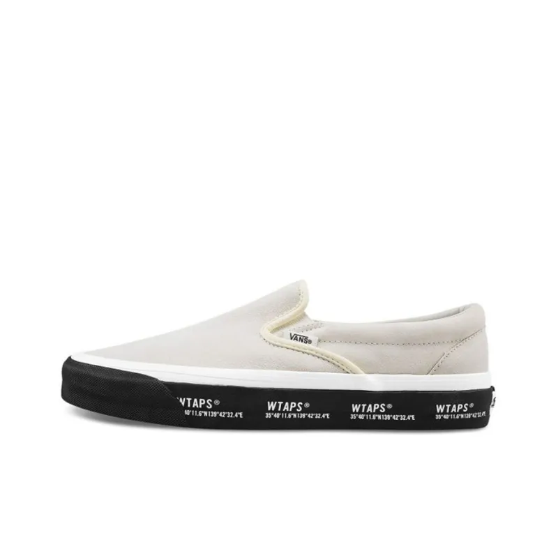 Vans Wtaps X Classic Slip On Lx 'White Black'-0