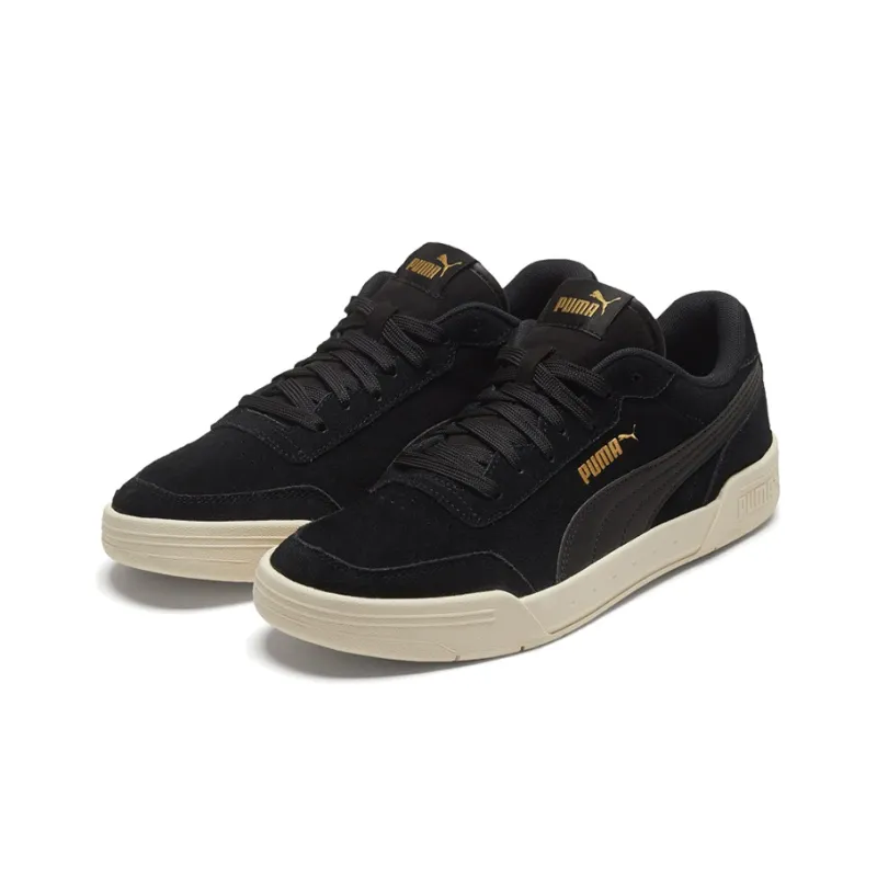 PUMA Caracal Suede 'Black White Gold'-2