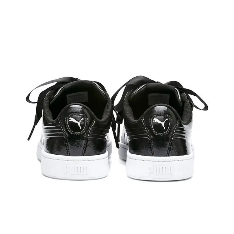 PUMA Vikky V2 Ribbon Balance Lightweight Low-Top Skateboard Shoes Women's Black-3