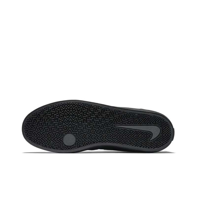 Nike Sb Check Solarsoft Canvas Triple Black-5