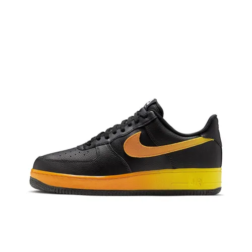 Nike Air Force 1 Low Black Yellow Orange