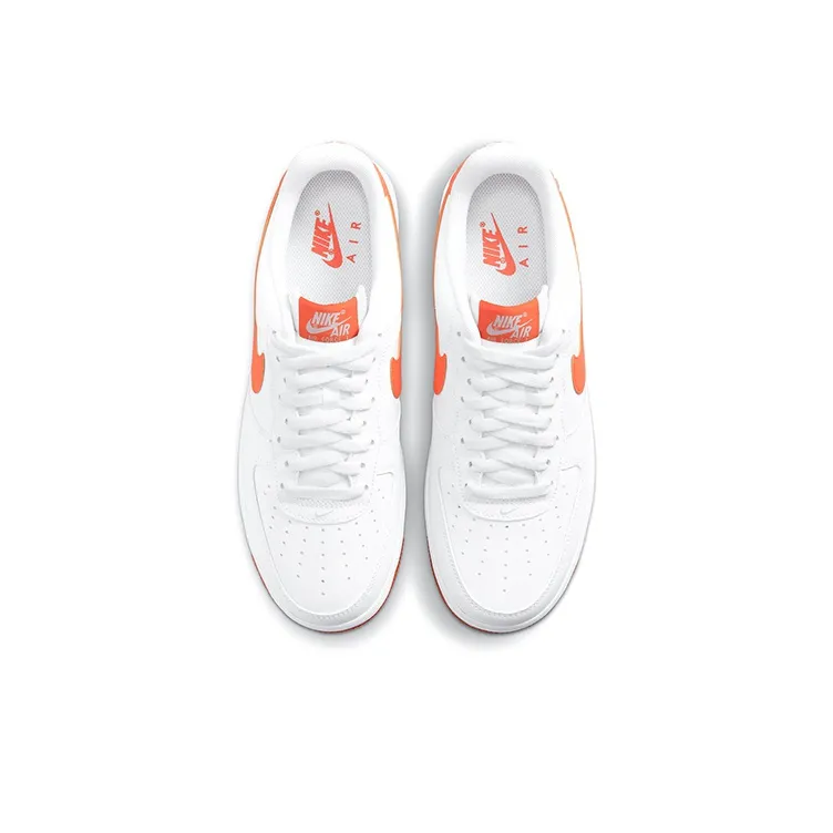 Nike Air Force 1 Low White Orange 2021-3