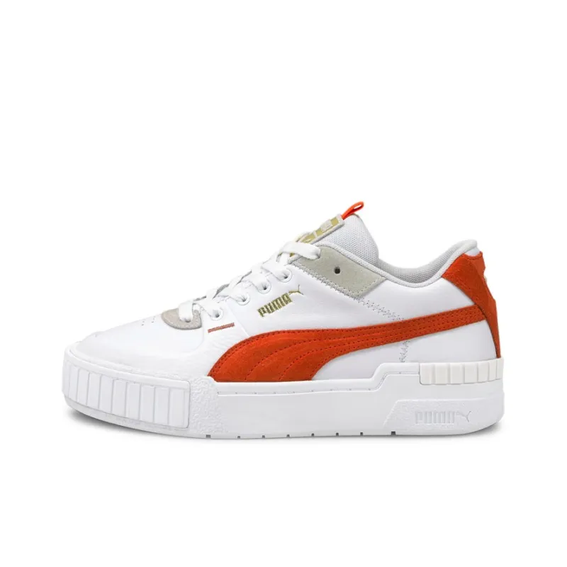PUMA Cali Sport Mix Sneakers White/Red Women's-0