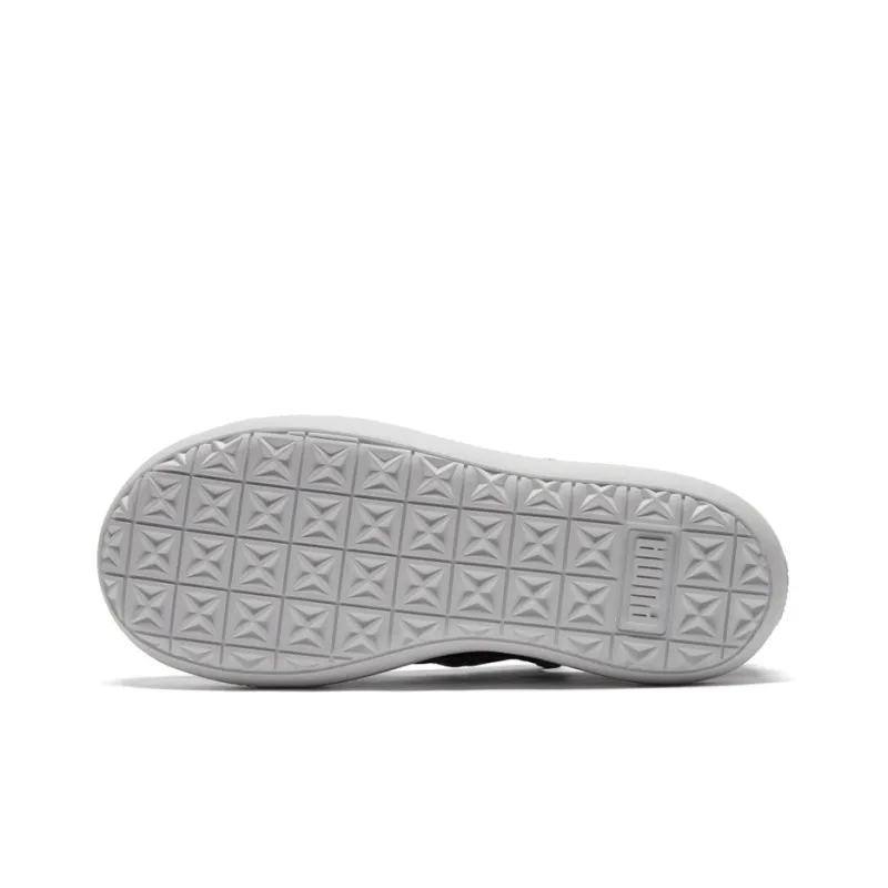 PUMA Suede Mayu Slip on Shoes Black/White Women's-5