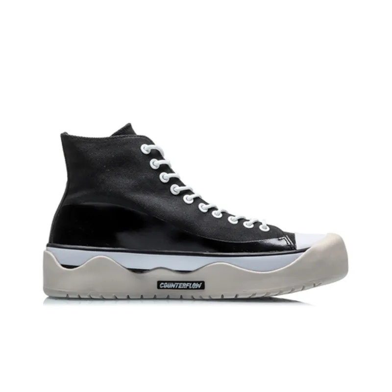 LiNing CF Lightweight Coverage High Top Skateboard Shoes Men's-1