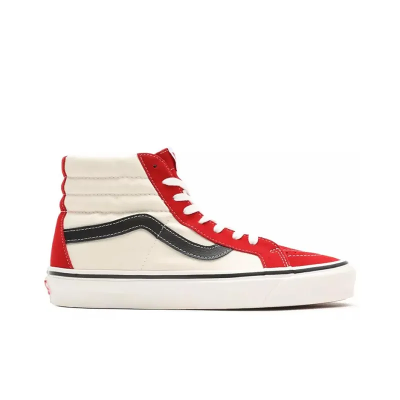 Vans SK8 Hi 38 DX Anaheim Factory-White Red-1