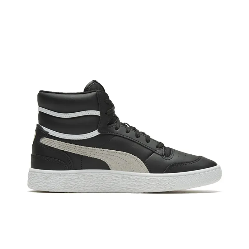 PUMA Ralph Sampson Mid 'Badges Black Grey'-1