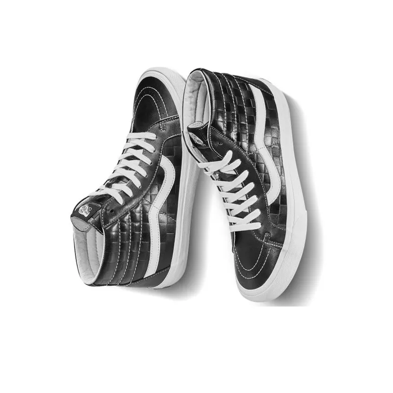 Sk8 Vans Hi Reissue 6 'Checkerboard Embossed Black'-3