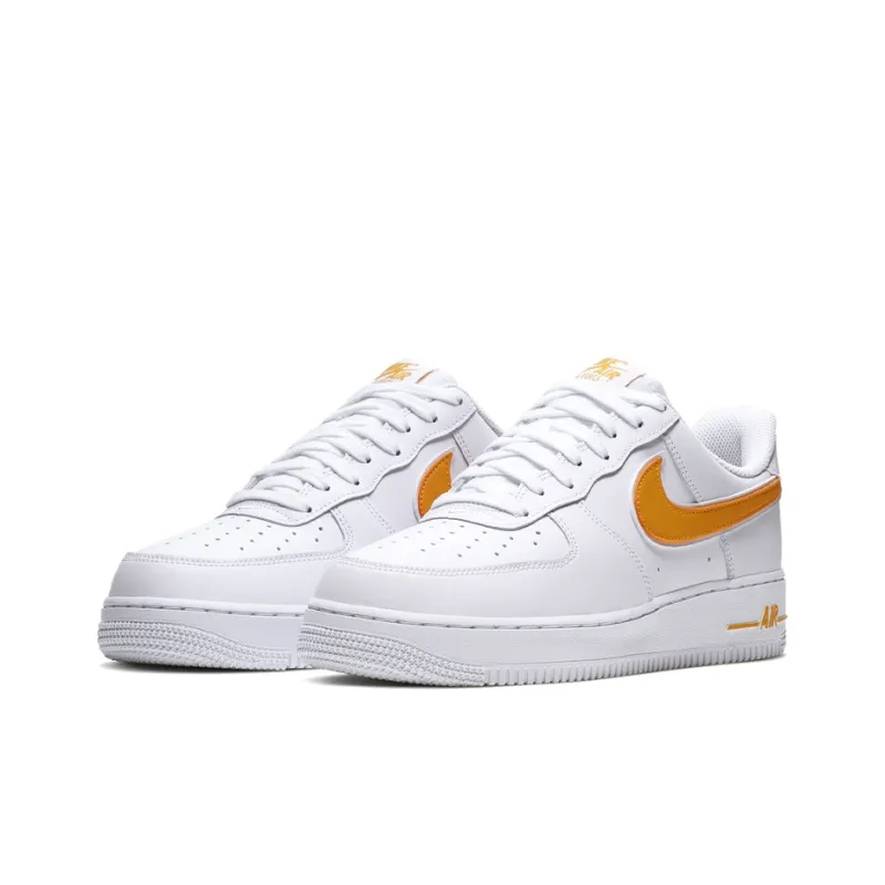 Nike Air Force 1 Low White University Gold-2