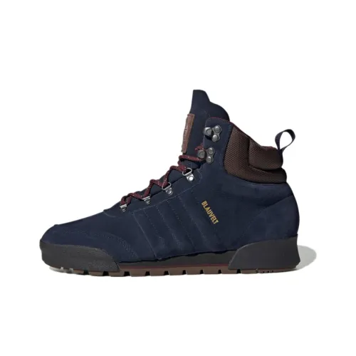 Adidas Originals JAKE BOOT 2.0 Skateboard Shoes Men High-Top Blue