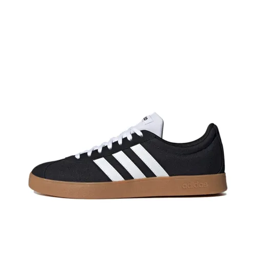 Adidas Neo VL Court 2.0 Skateboard Shoes Men Low-Top Black/White/Brown