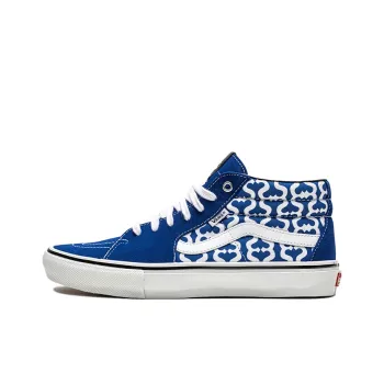 Vans Skate Grosso Mid Supreme Monogram S Logo Royal