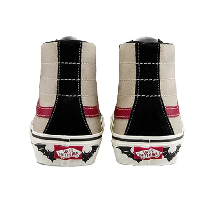 Vans SK8 Hi 138 Decon Sf 'Black Grey Pink'-3