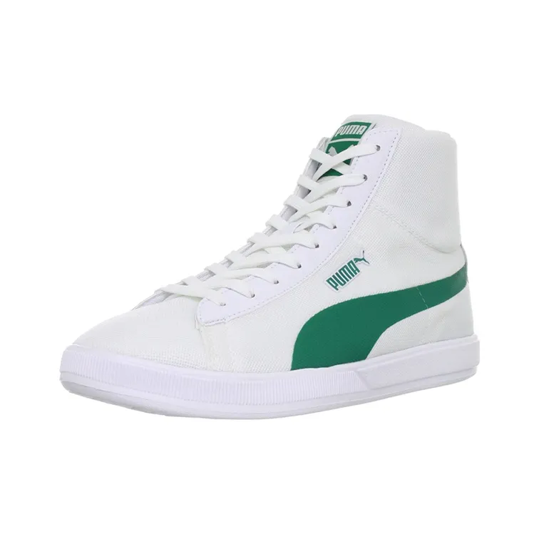 PUMA Archive Lite Skateboard Shoes Unisex High-Top White/Green-1