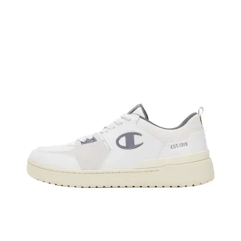 Champion Essentials Collection Dado Trainer Low Low Top Skateboard Shoes Men's White Ice Frost Gray