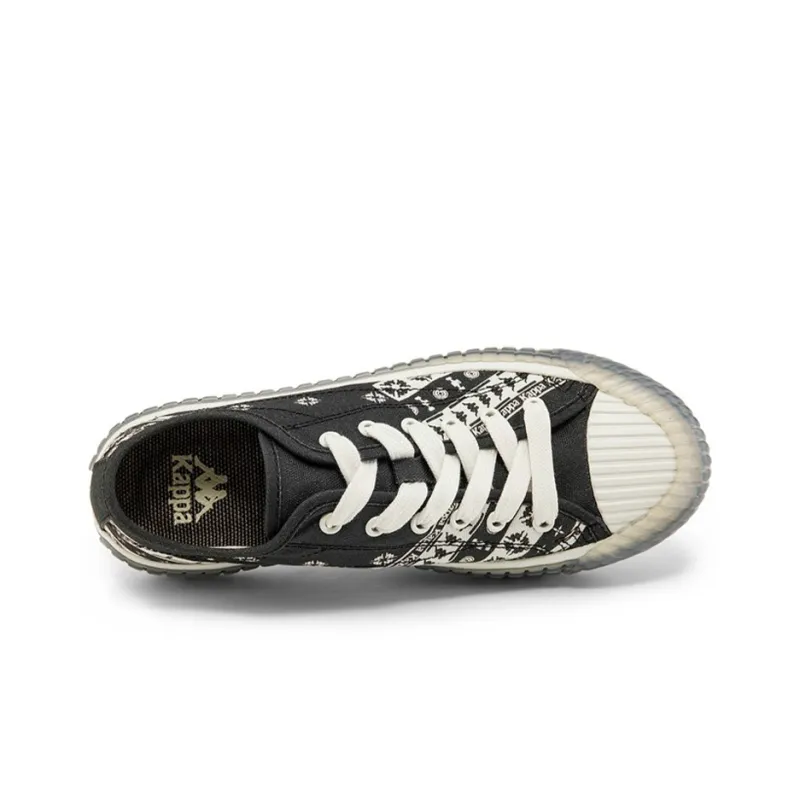 Kappa Low-Top Skateboard Shoes Unisex Black-3