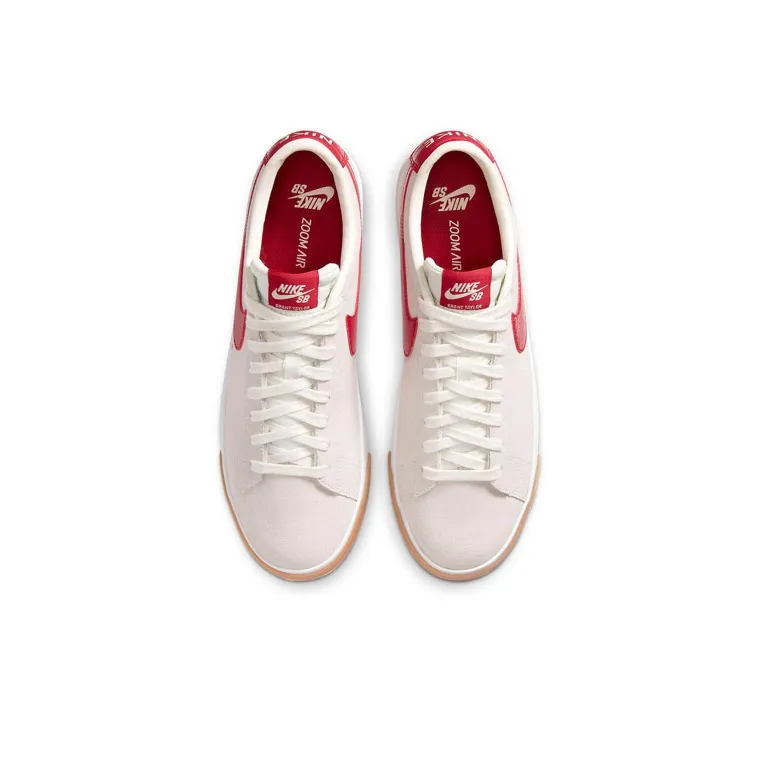 Nike Sb Blazer Low Gt Sail Cardinal Red-2
