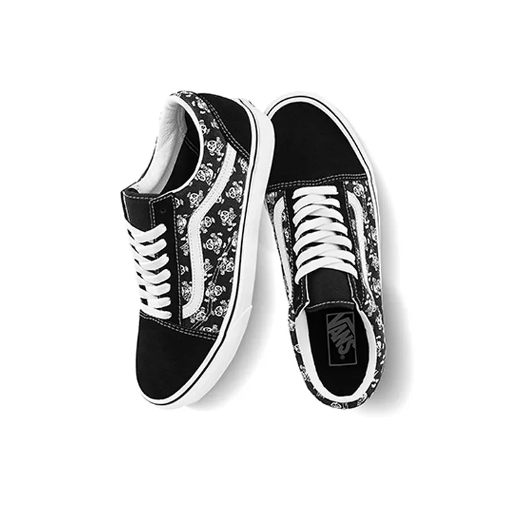 Vans Old Skool Black/White Board Shoes-2