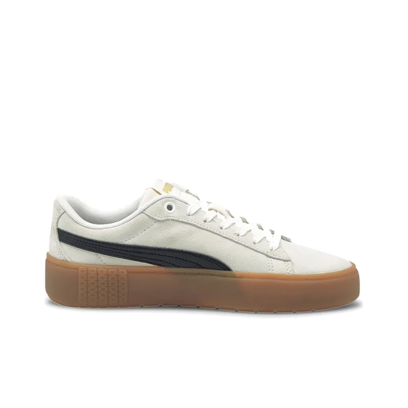 PUMA Smash Platform V2 Sd 'White Black Gum' Women's-1