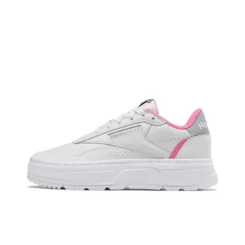 Club C Women's Reebok Double Geo 'Cold Grey Atomic Pink' Women's